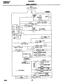 WIRING DIAGRAM Diagram and Parts List for FRS24WSGW2  Frigidaire Refrigerator