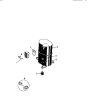 COMPRESSOR Diagram and Parts List for AS227K2K1  Frigidaire Air Conditioner