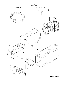 Ice maker Diagram and Parts List for 2537034241F  Kenmore Refrigerator