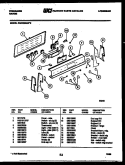 Part Location Diagram of 08016516 Frigidaire PANEL - CONTROL