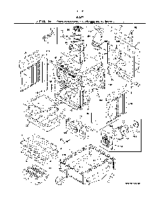 Body Diagram and Parts List for 7903261331C  Kenmore Range