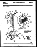 SYSTEM AND AUTOMATIC DEFROST PARTS Diagram and Parts List for RT19F8WU3C  Gibson Refrigerator