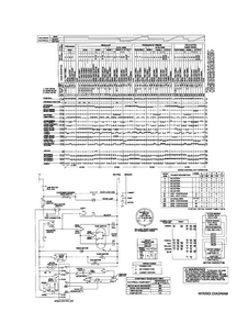 Wiring Diagram Diagram and Parts List for 38712  Frigidaire Washer