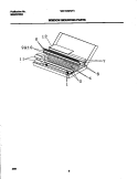 WINDOW MOUNTING Diagram and Parts List for WAH126H2T1  Frigidaire Air Conditioner