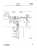 WIRING DIAGRAM Diagram and Parts List for FRT21P6BSB0  Frigidaire Refrigerator