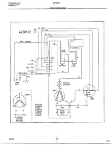 Wiring Diagram Diagram and Parts List for 5078004B  Frigidaire Air Conditioner