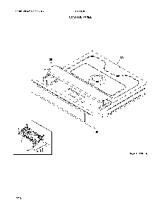 Control panel Diagram and Parts List for FGET3069UFB  Frigidaire Wall Oven