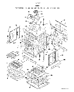 Body Diagram and Parts List for 79049403316  Kenmore Wall Oven