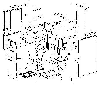 Part Location Diagram of 69116 Frigidaire Bracket