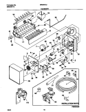 ICE MAKER Diagram and Parts List for MRS26LGJB0  Frigidaire Refrigerator