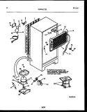 SYSTEM AND AUTOMATIC DEFROST PARTS Diagram and Parts List for FPWW21TIRW0  Frigidaire Refrigerator