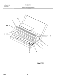 WINDOW MOUNTING PARTS Diagram and Parts List for FAH086M1T1  Frigidaire Air Conditioner