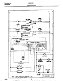WIRING DIAGRAM Diagram and Parts List for FES367CETB  Frigidaire Range