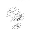 PANELS Diagram and Parts List for REM77BL4  Frigidaire Microwave Oven Combo
