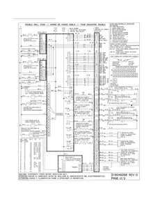 Wiring Diagram Diagram and Parts List for EI27EW45KW1  Electrolux Wall Oven