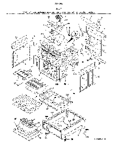 Body Diagram and Parts List for 7904253931A  Kenmore Range