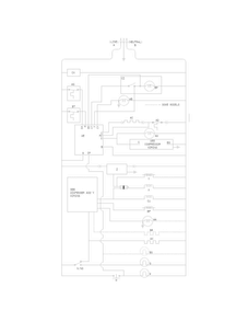 Wiring Schematic Diagram and Parts List for FFHS2622MBC  Frigidaire Refrigerator