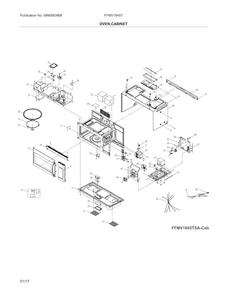 Part Location Diagram of 5304525304 Frigidaire CONTROL ASSEMBLY