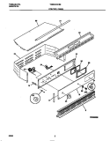 CONTROL PANEL Diagram and Parts List for TGB500CCB2  Tappan Wall Oven