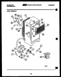 SYSTEM AND AUTOMATIC DEFROST PARTS Diagram and Parts List for TAK140EN0V  Kelvinator Refrigerator