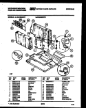 SYSTEM PARTS Diagram and Parts List for WAH096P2T1  Frigidaire Air Conditioner