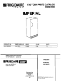 COVER Diagram and Parts List for UL2100ECW0  Electrolux Freezer