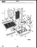 SYSTEM AND AUTOMATIC DEFROST PARTS Diagram and Parts List for MRS20HRAWO  Frigidaire Refrigerator