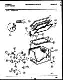 CHEST FREEZER PARTS Diagram and Parts List for MFC09M2AW0  Frigidaire Freezer
