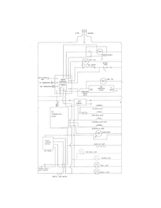 Wiring Schematic Diagram and Parts List for FRS3HR5HM5  Frigidaire Refrigerator