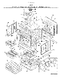Body Diagram and Parts List for 79049513316  Kenmore Wall Oven