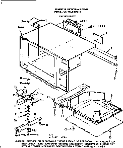 Part Location Diagram of 11433 Maytag Fact tag