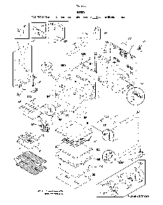 Body Diagram and Parts List for 79092639810  Kenmore Range