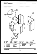 ELECTRICAL PARTS Diagram and Parts List for KAC051S7Z1  Kelvinator Air Conditioner