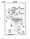 WIRING DIAGRAM Diagram and Parts List for FES367CETF  Frigidaire Range