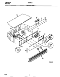CONTROL PANEL Diagram and Parts List for TEB540CCB1  Tappan Wall Oven