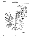 ICE & WATER DISPENSER Diagram and Parts List for FRS20ZSFB0  Frigidaire Refrigerator