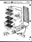 SYSTEM AND ELECTRICAL PARTS Diagram and Parts List for FU218JRW4  Frigidaire Freezer