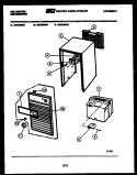 Part Location Diagram of 3203347 Frigidaire BRACKET-CONTROL