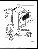 SYSTEM AND AUTOMATIC DEFROST PARTS Diagram and Parts List for ATG130NCD1  Frigidaire Refrigerator
