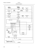 WIRING SCHEMATIC Diagram and Parts List for FEFL78CBD  Frigidaire Range