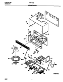 WRAPPER / BODY Diagram and Parts List for TMT116E1W0  Tappan Microwave