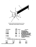 BACK PANEL ASSEMBLY Diagram and Parts List for R530DL0  Frigidaire Range
