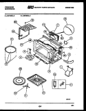 WRAPPER AND BODY PARTS Diagram and Parts List for MCT860L5  Frigidaire Microwave