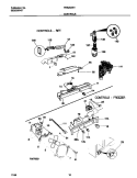 CONTROLS Diagram and Parts List for FRS26ZXHD1  Frigidaire Refrigerator