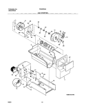 ICE CONTAINER Diagram and Parts List for FRS23W3AW9  Frigidaire Refrigerator