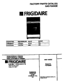 COVER Diagram and Parts List for FGF333SADH  Frigidaire Range