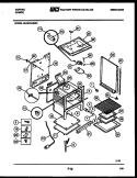 BODY PARTS Diagram and Parts List for 30-4979-00-04  Tappan Range