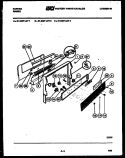 Part Location Diagram of 5303210605 Frigidaire TRIM-LOW SPLASHER