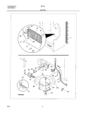 SYSTEM Diagram and Parts List for ER1411  Frigidaire Freezer