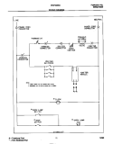 WIRING DIAGRAM Diagram and Parts List for WGF323BAWD  Frigidaire Range